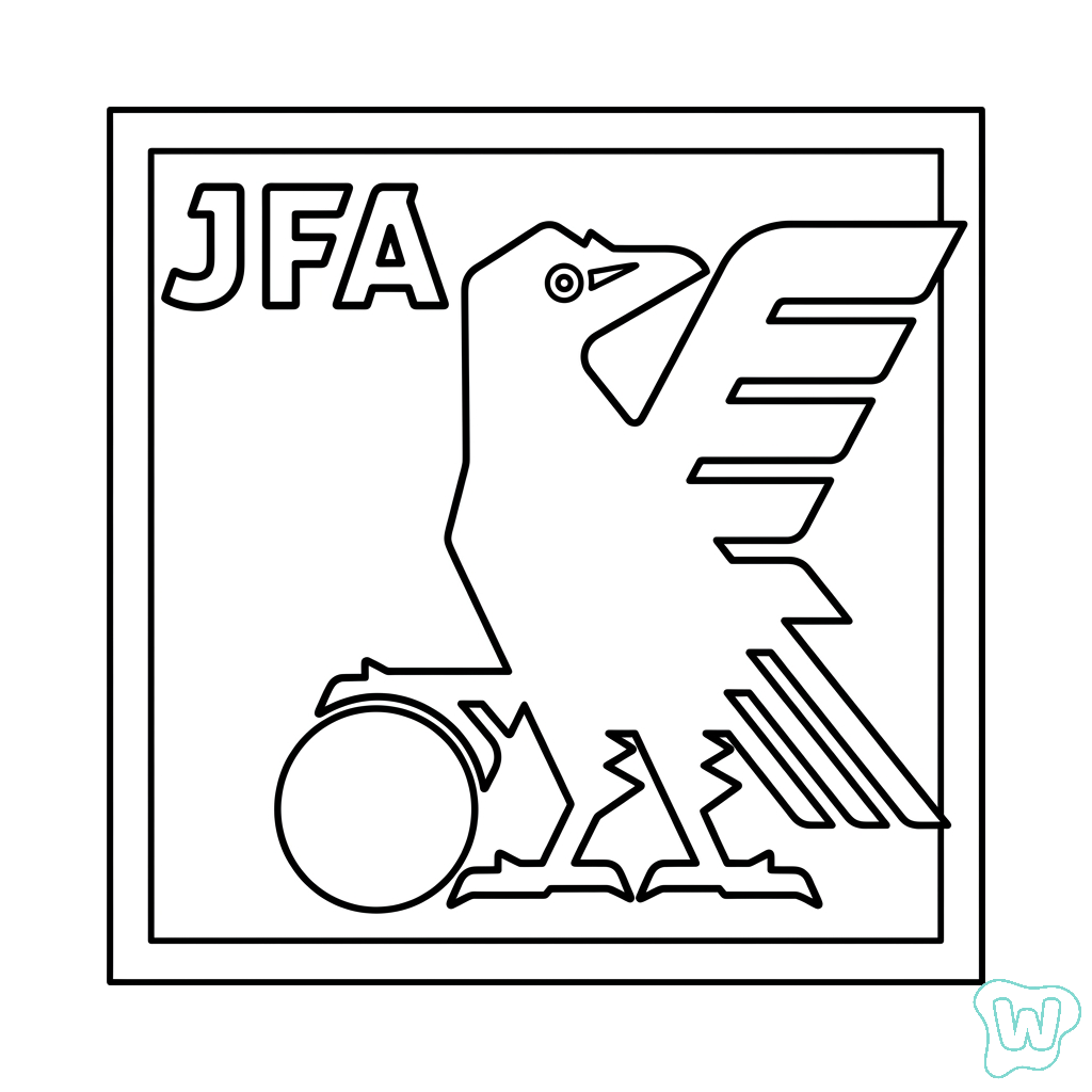 Selección de Japón Mundial 2026 descargar e imprimir PDF gratis
