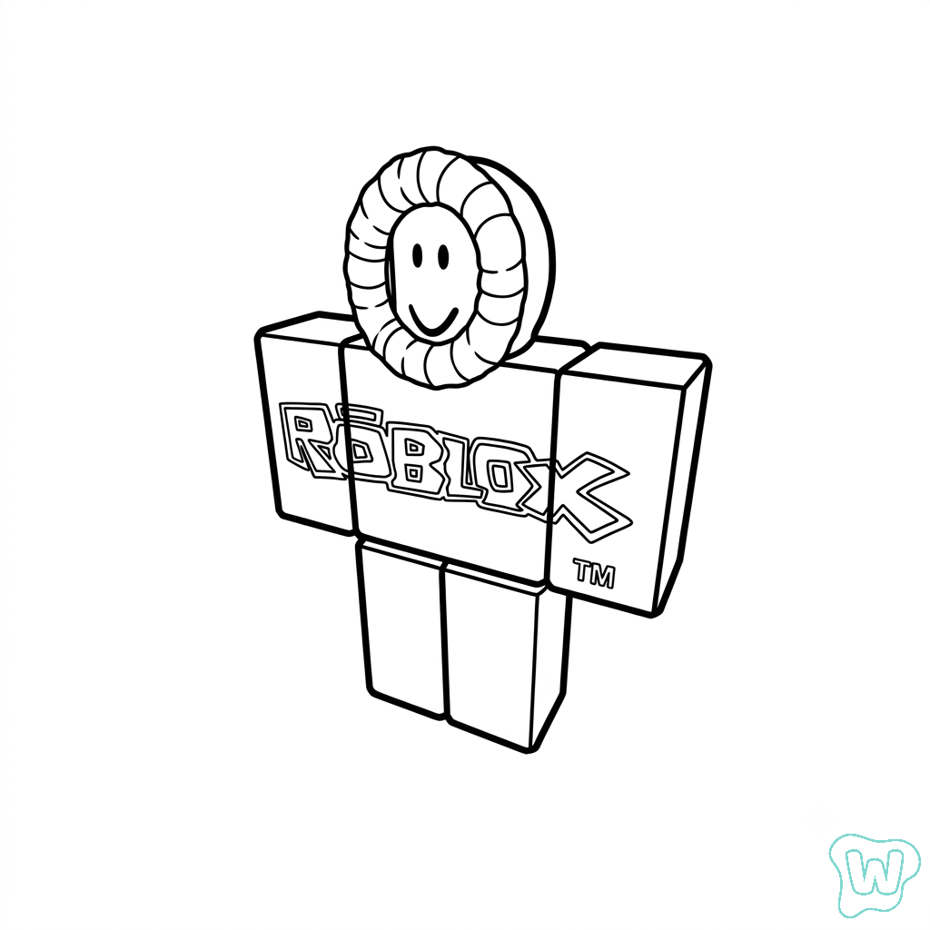 Guest Roblox páginas para colorear gratis