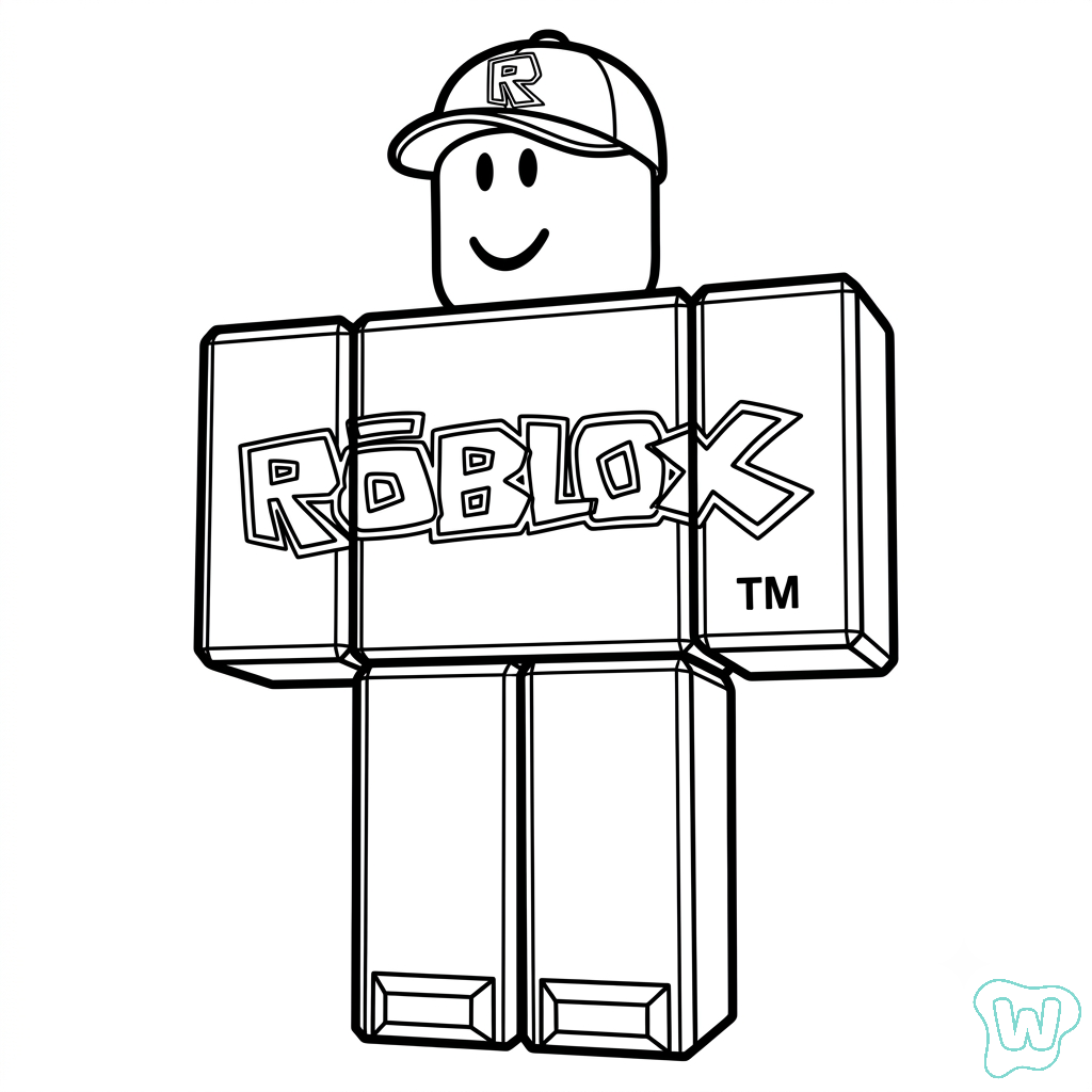 Guest Roblox páginas para colorear gratis 1