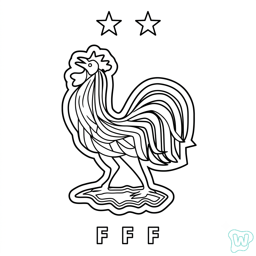 descargar e imprimir PDF gratis Logo Francia