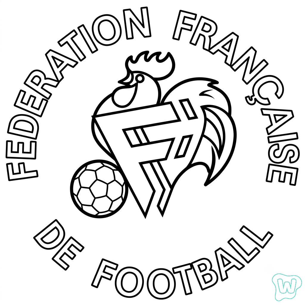 páginas para colorear de preescolar Logo Francia