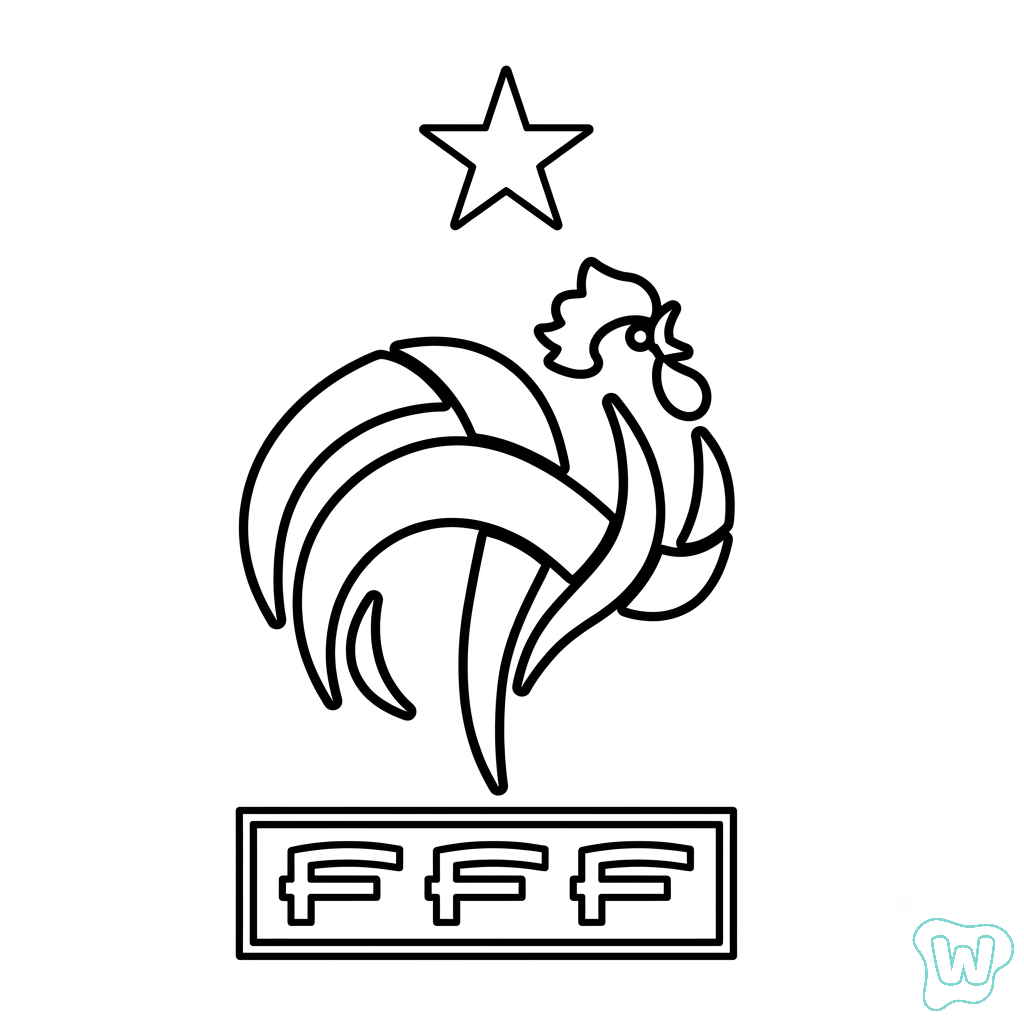 Logo Francia dibujos para colorear grinch