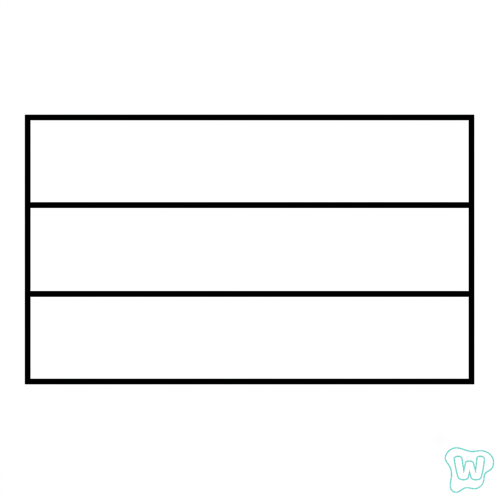 Logotipo Alemania dibujos para colorear