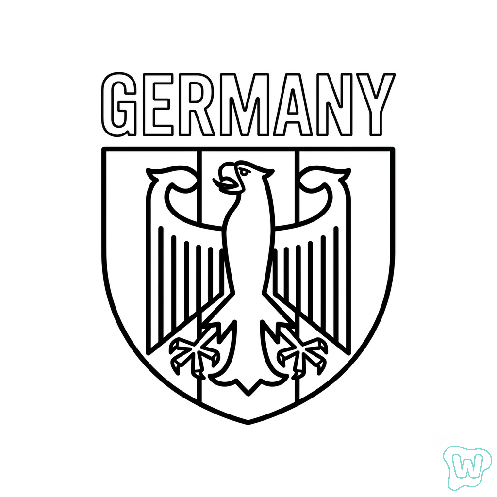Logotipo Alemania descargar PDF gratis