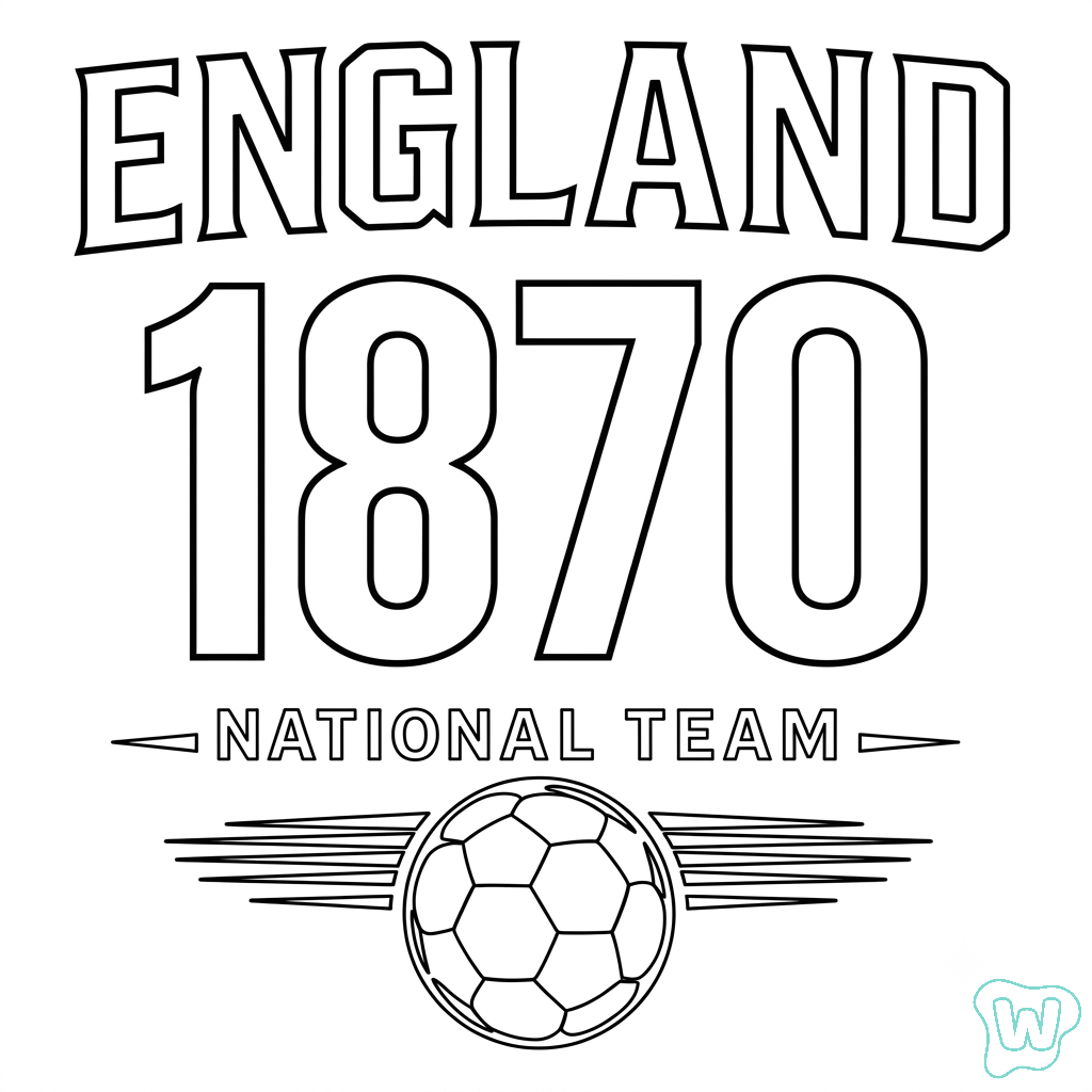 páginas para colorear gratis Logotipo Inglaterra para niños