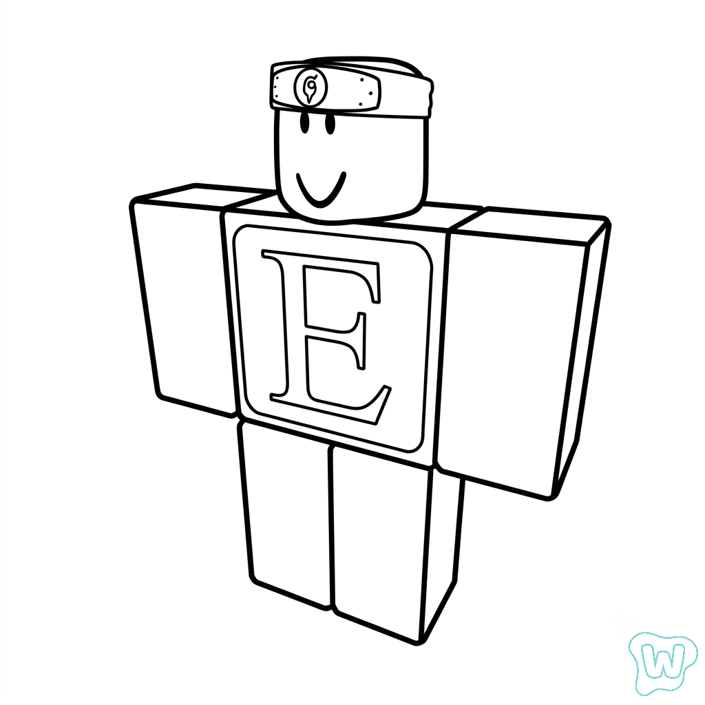 erik.cassel Roblox páginas para colorear para adultos fáciles