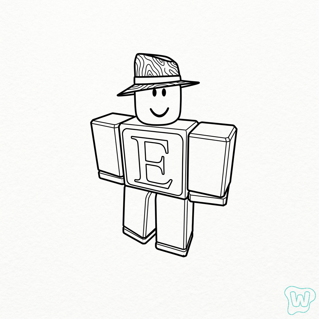 erik.cassel Roblox páginas para colorear gratis 1