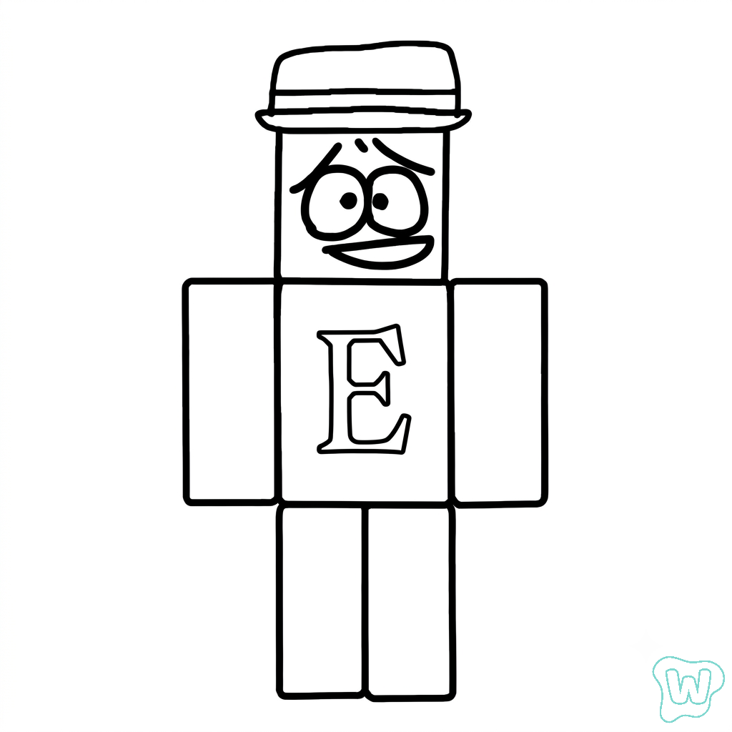 niños erik.cassel Roblox páginas para colorear