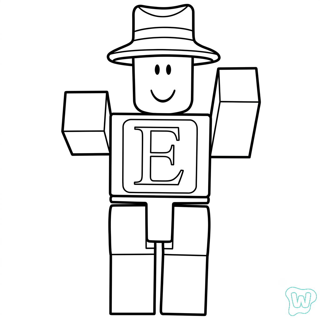 páginas para colorear imprimibles gratis erik.cassel Roblox