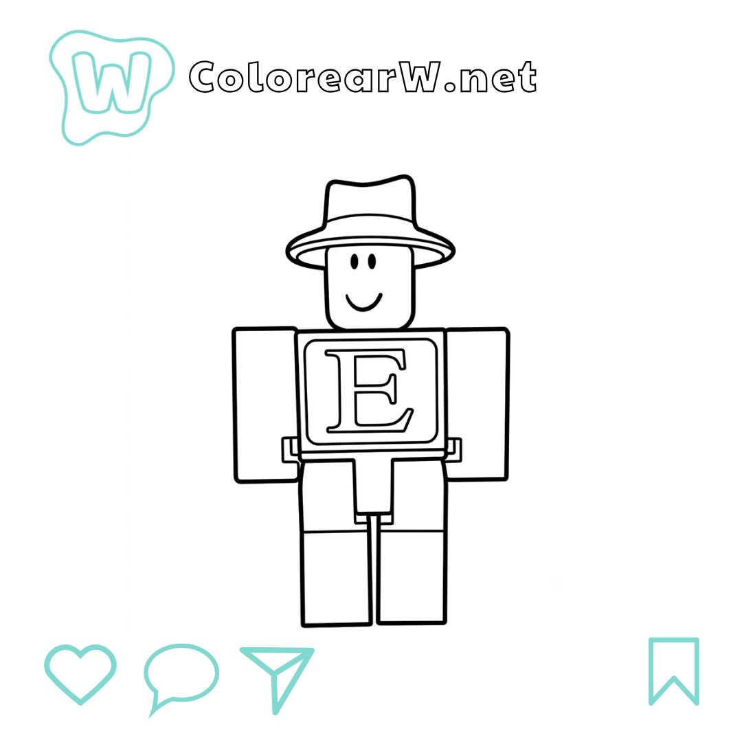 erik.cassel Roblox para colorear (PDF para imprimir gratis) thumbnail