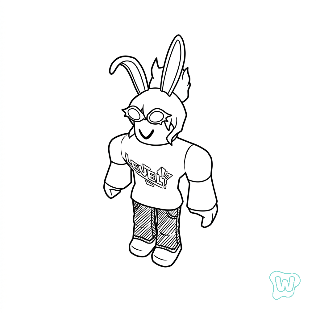 BrightEyes Roblox páginas para colorear imprimibles