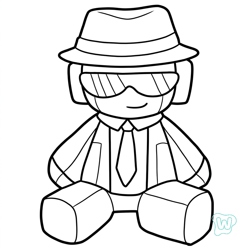 Chance Roblox páginas para colorear para imprimir gratis