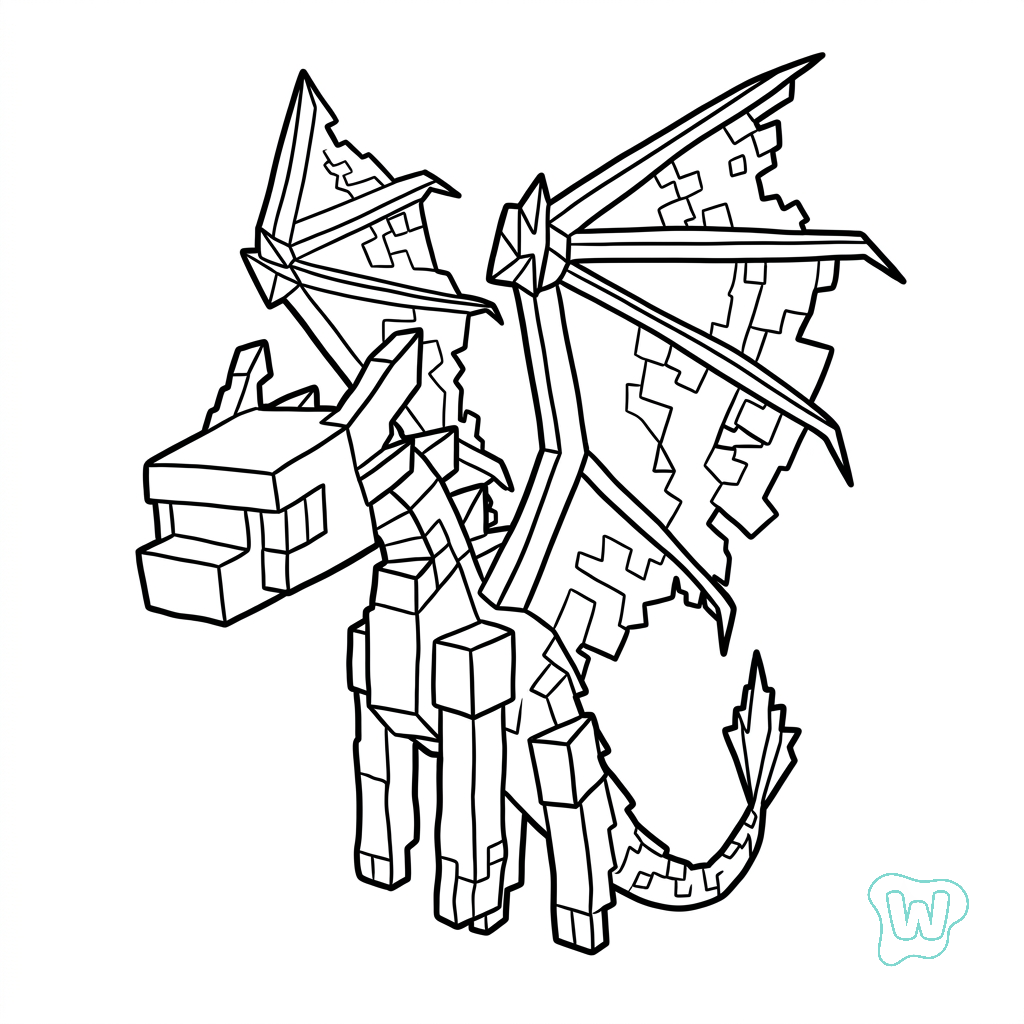 Ender Dragon Minecraft PDF gratis