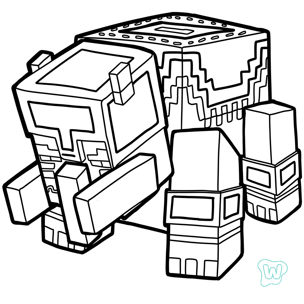 Ravager Minecraft imprimir PDF gratis 1