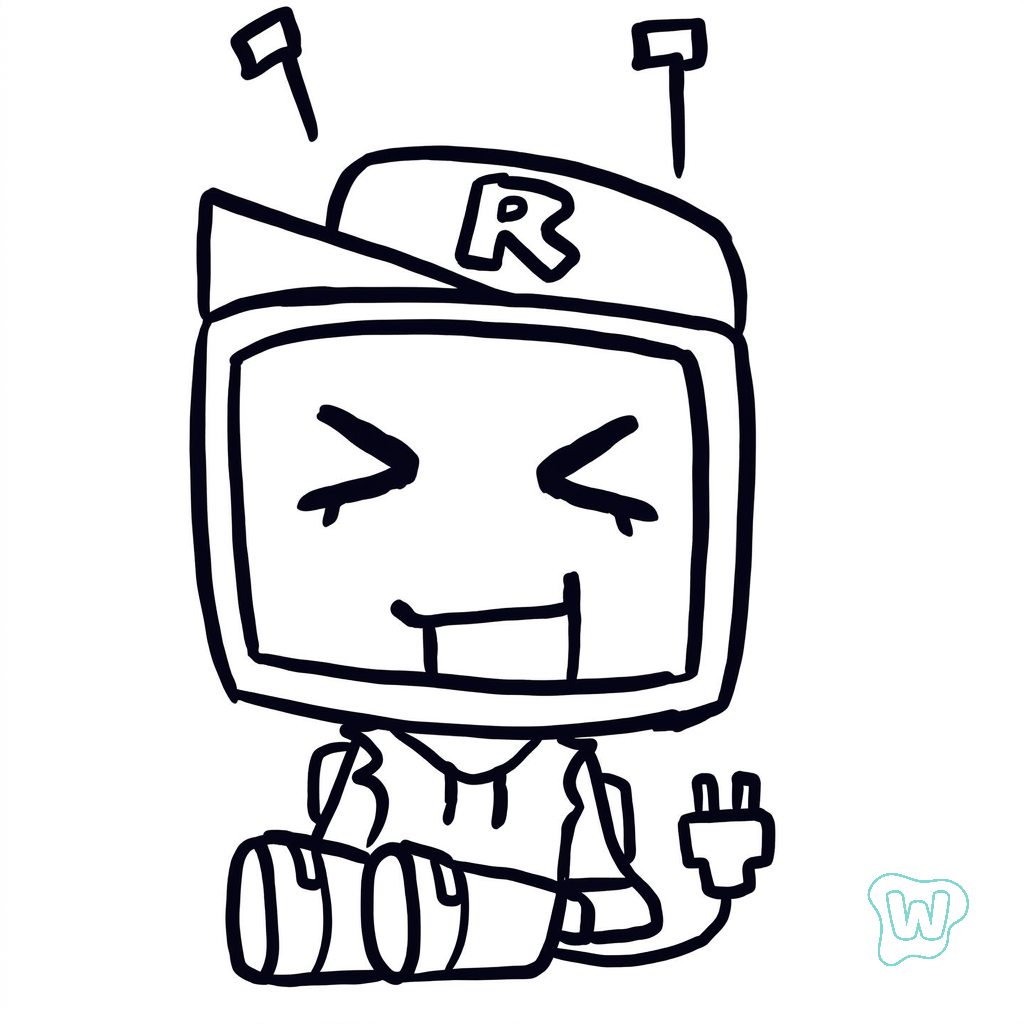 Veeronica Roblox páginas para colorear para imprimir