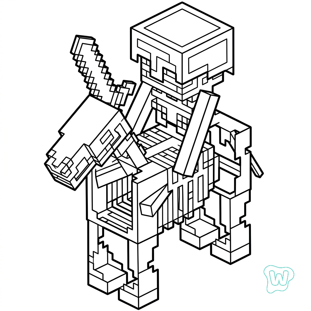 Horse Minecraft PDF gratis