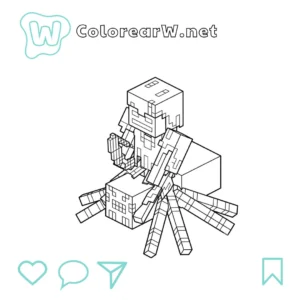 Spider Jockey Minecraft thumbnail