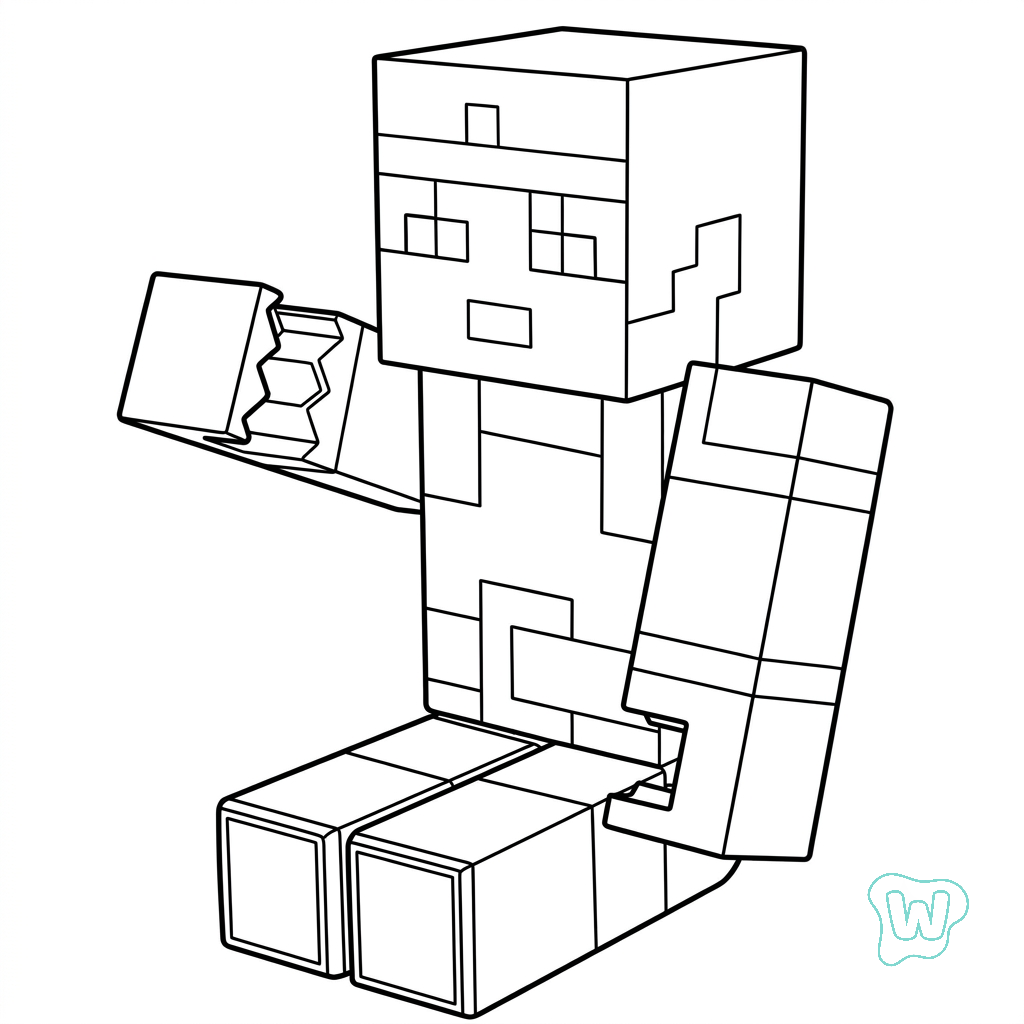 descargar e imprimir PDF gratis Valorie Minecraft