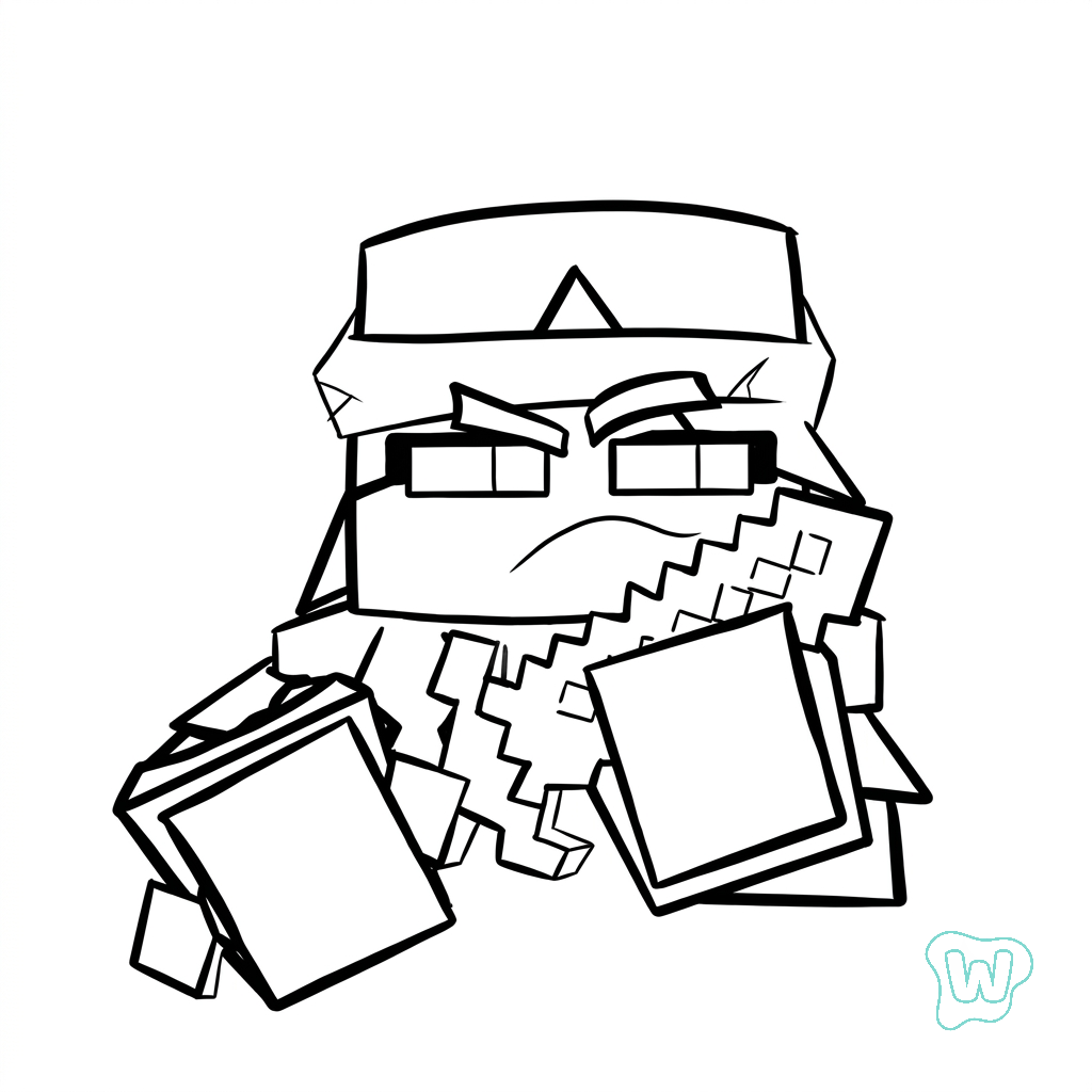 Valorie Minecraft páginas para colorear gratis