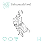 Papagei Minecraft Daumennagel