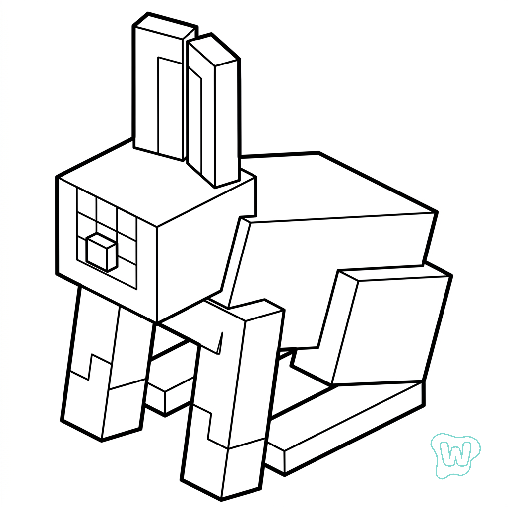 descargar PDF gratis Rabbit Minecraft