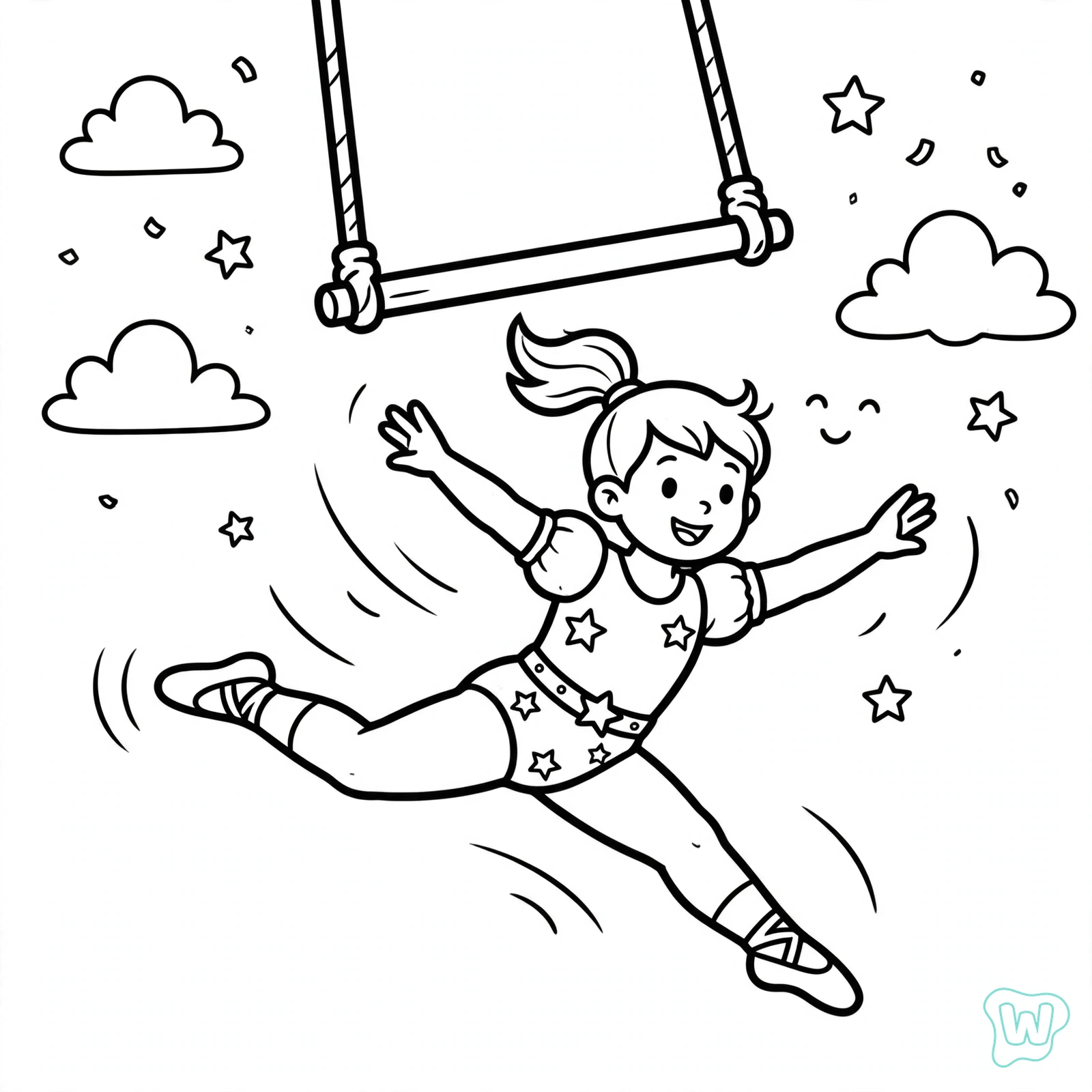 Dibujo de circo para colorear 2