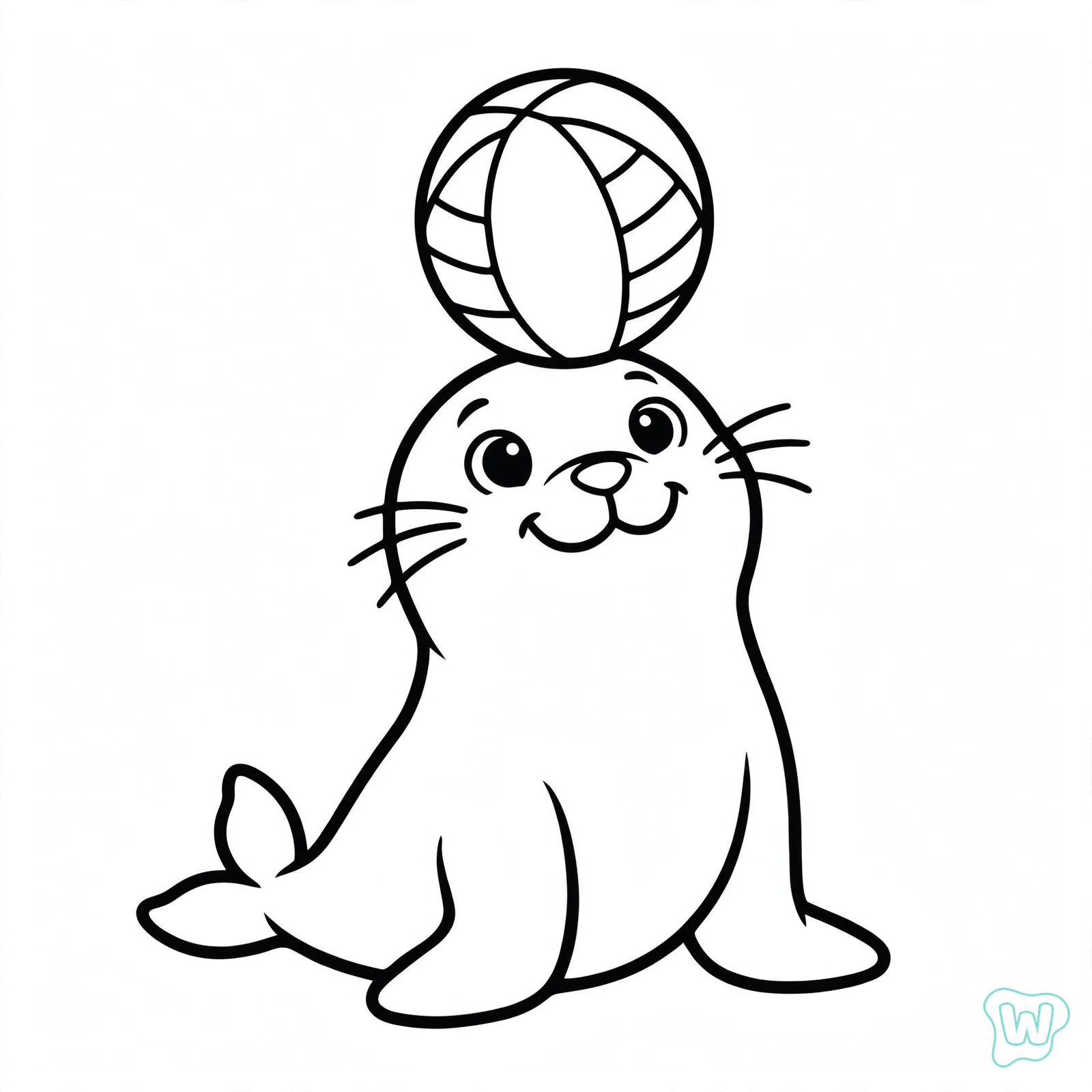 Dibujo de circo para colorear 8