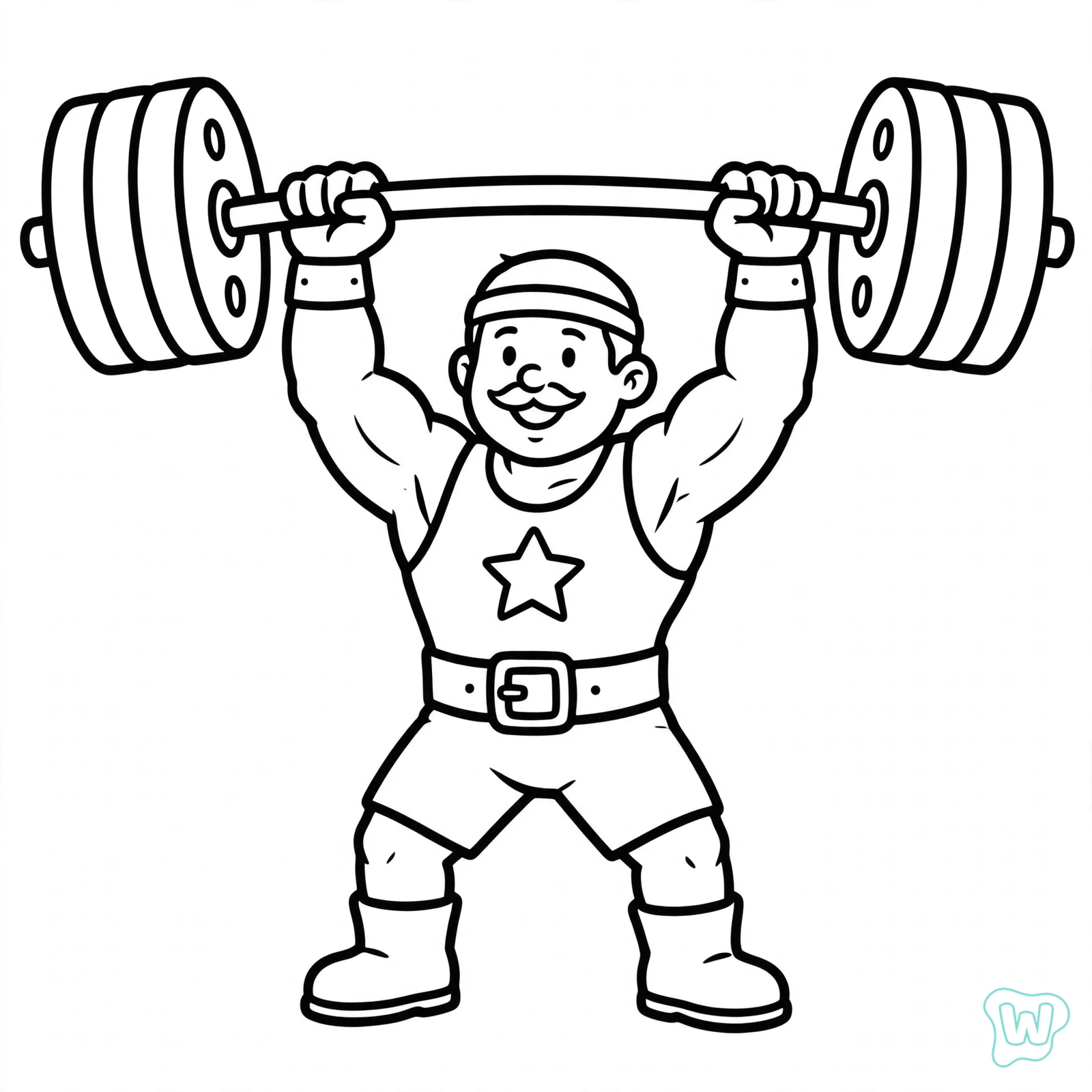 Dibujo de circo para colorear 14