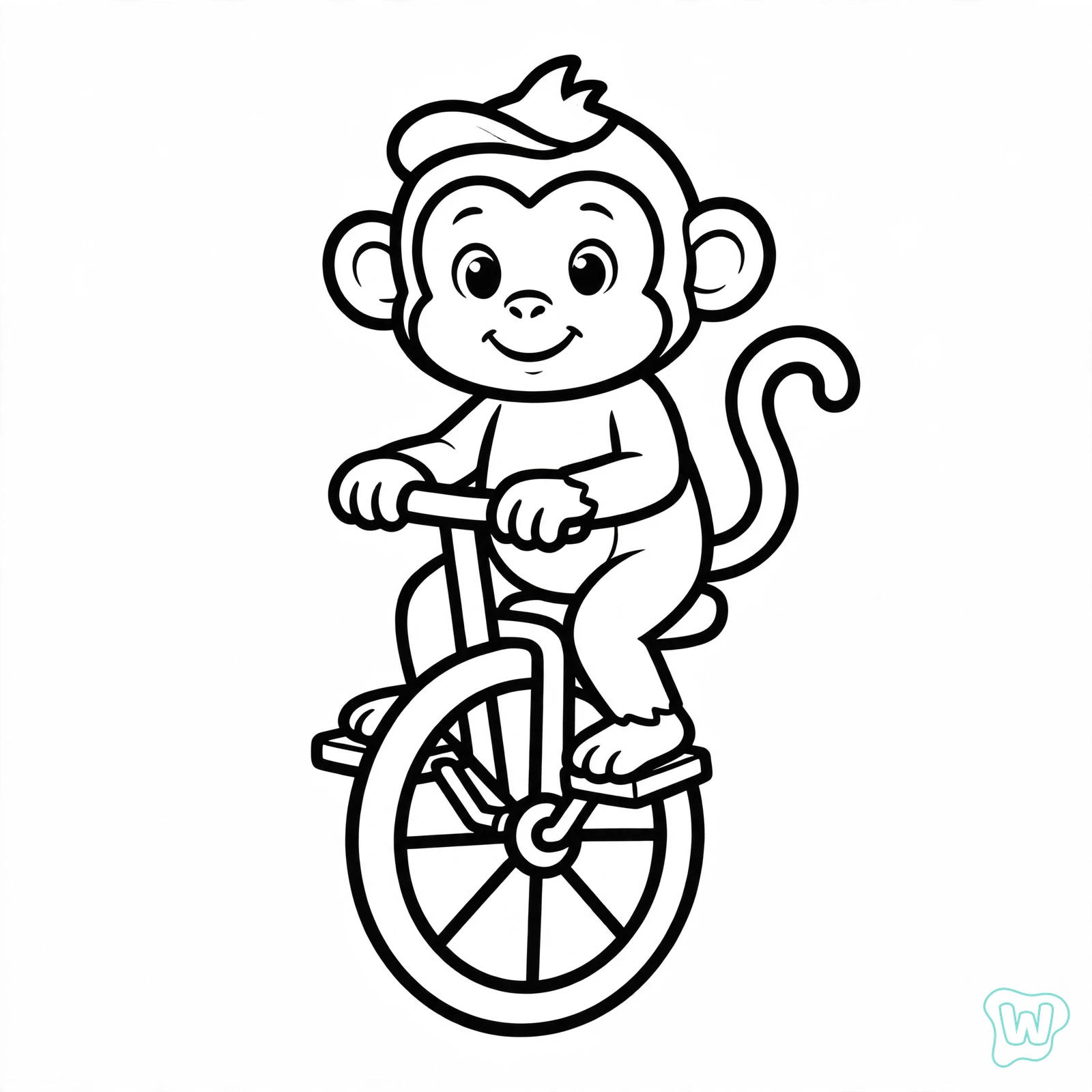 Dibujo de circo para colorear 16