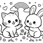 20 Dibujos Tiernos Para Colorear – PDF Gratis Hoy thumbnail