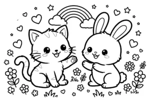 20 Dibujos Tiernos Para Colorear – PDF Gratis Hoy thumbnail