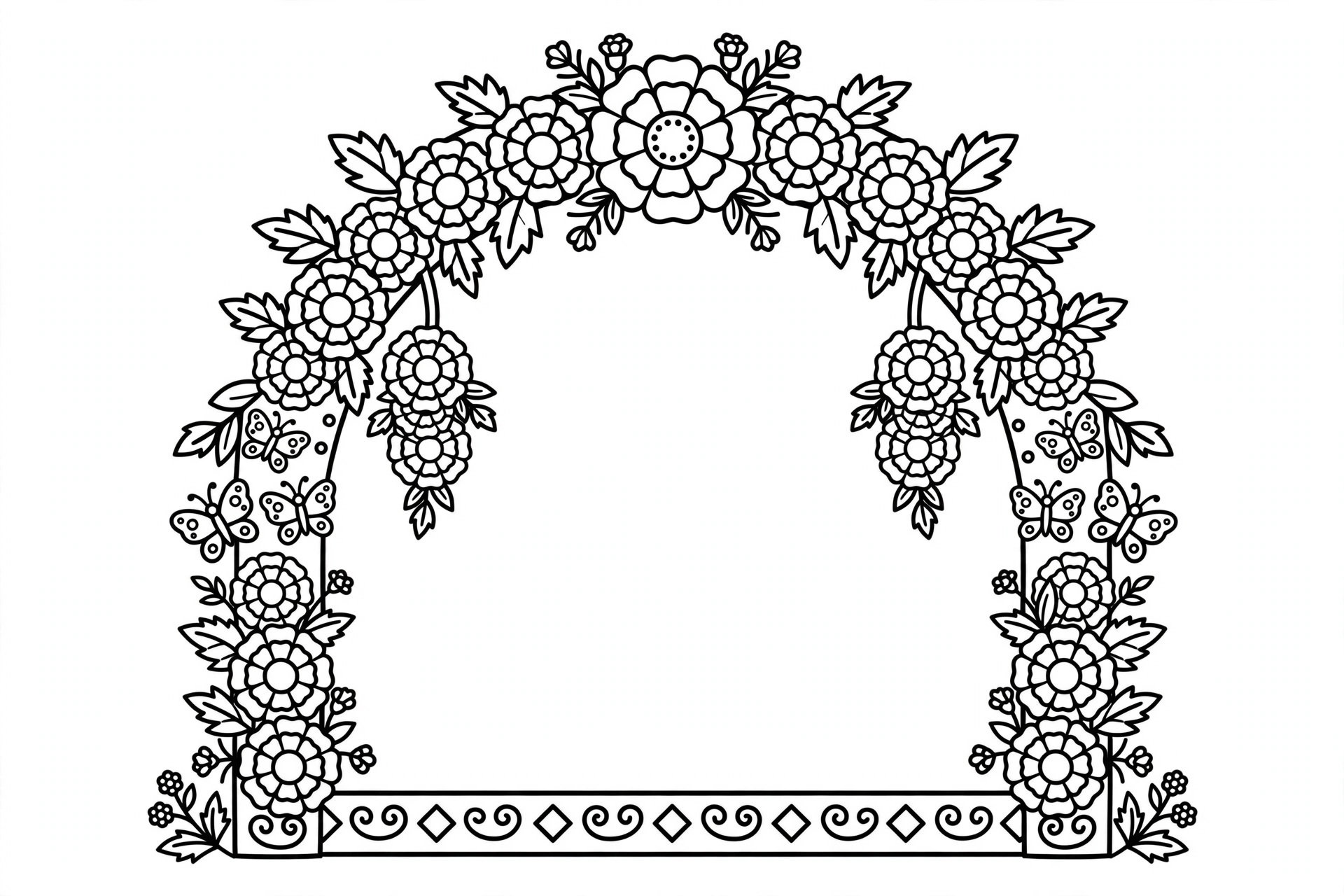 Dibujo del Día de Muertos para colorear 7