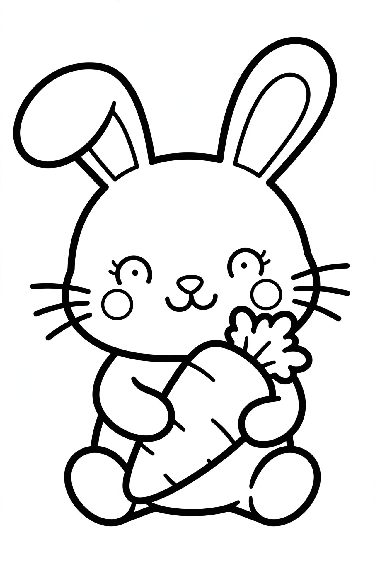 Dibujo tierno para colorear 19