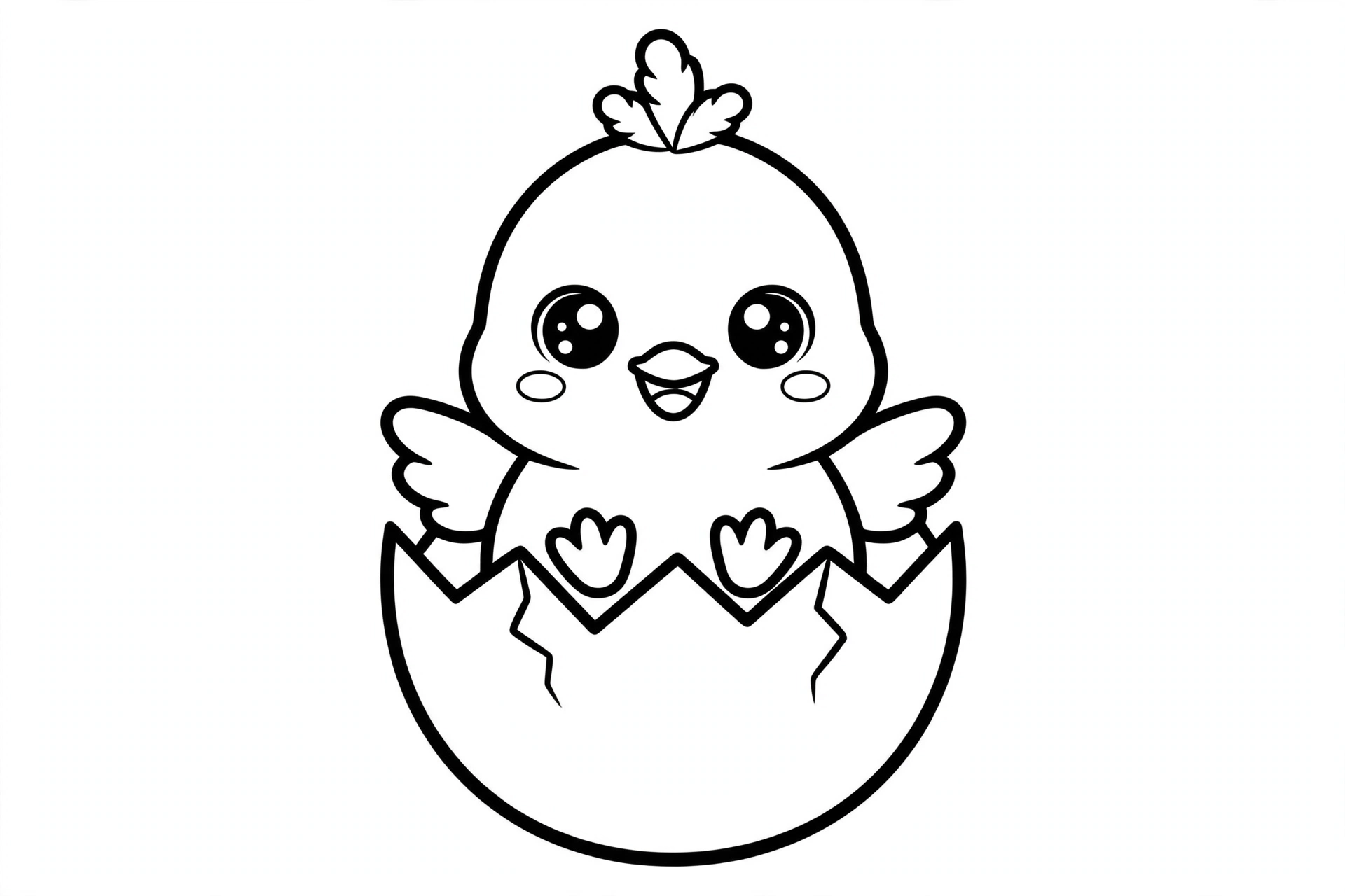 Dibujo tierno para colorear 15