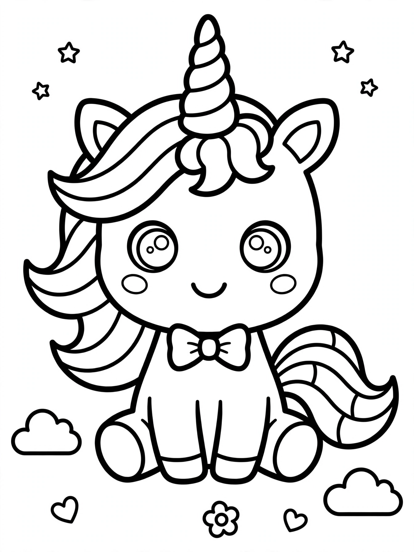 Dibujo tierno para colorear 14