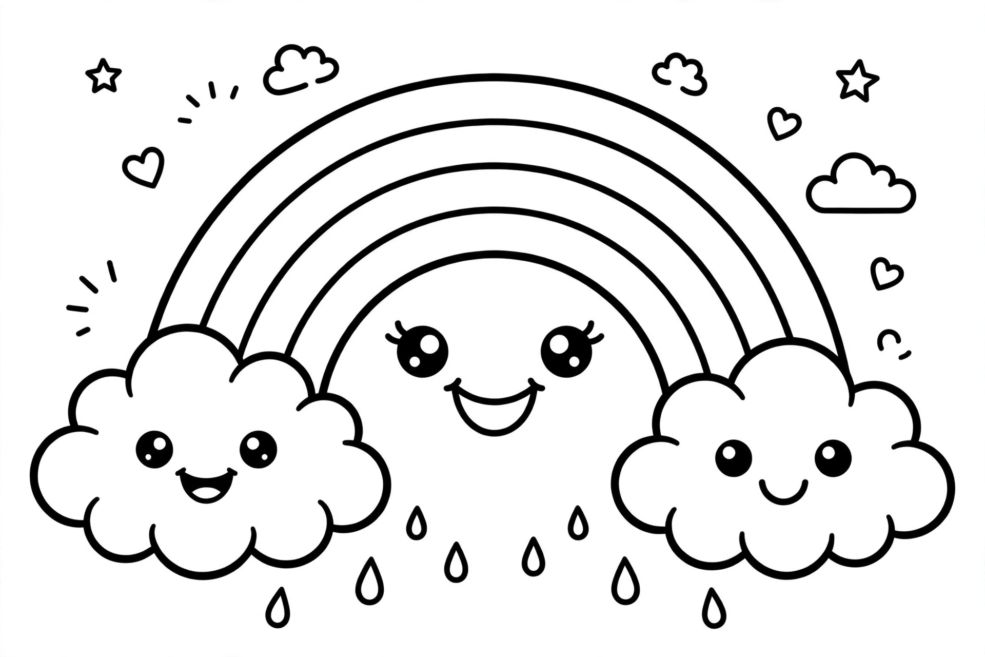 Dibujo tierno para colorear 13