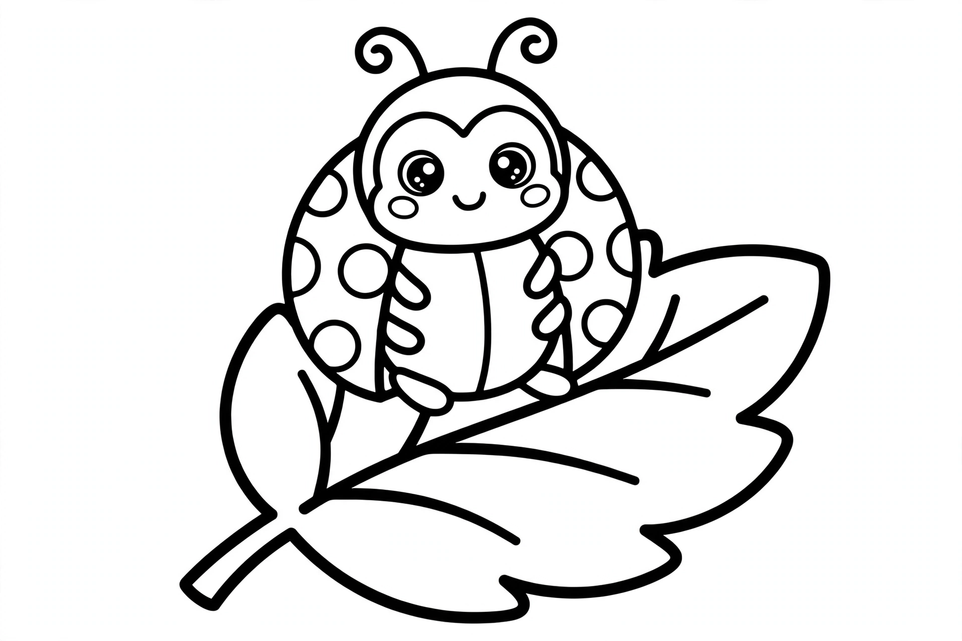 Dibujo tierno para colorear 5