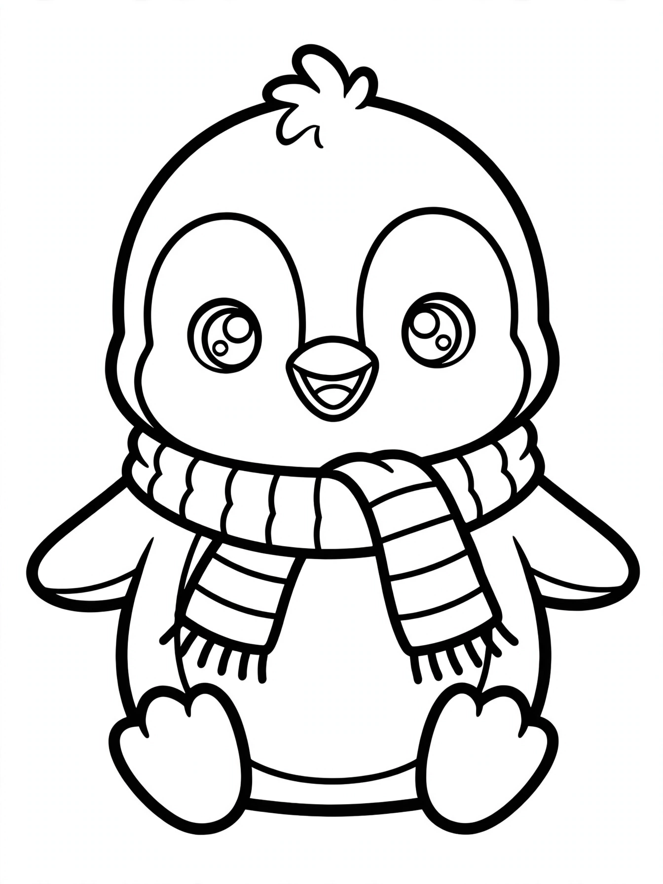 Dibujo tierno para colorear 3